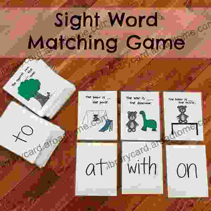 A Child Matching Sight Words With Picture Cards. Learn To Read By ABC See Hear Do Level 2 (Lowercase Letters): Phonics For Beginning Readers Preschool Kindergarten Toddlers