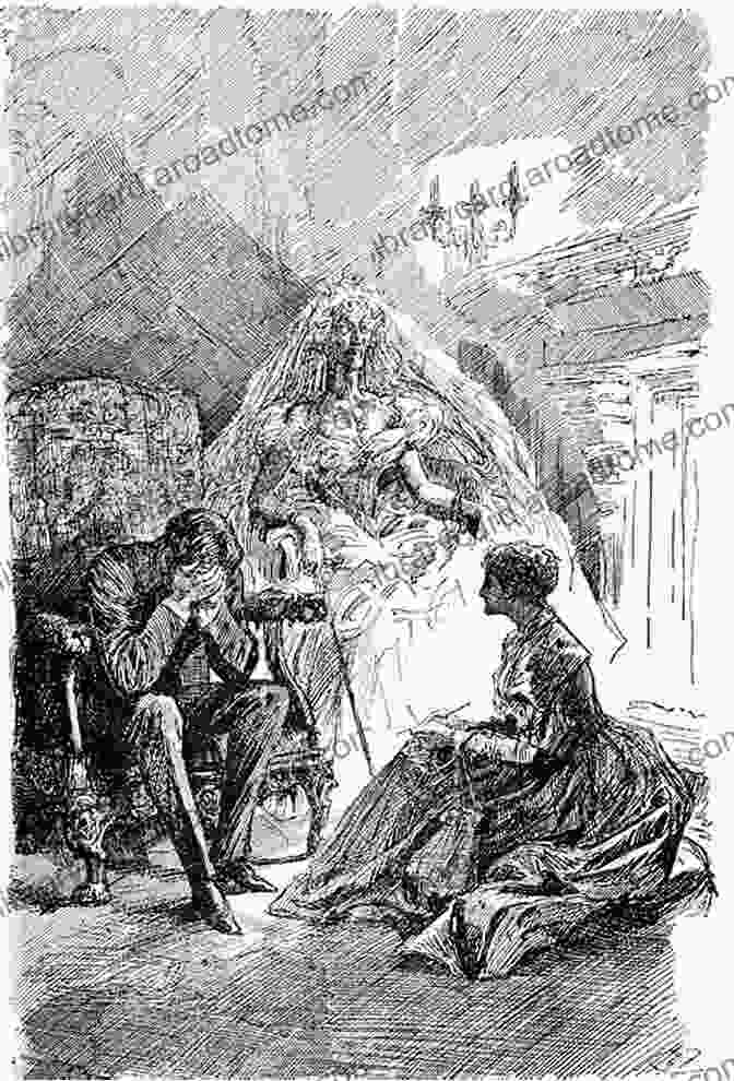 A Classic Cover Of Charles Dickens' Great Expectations, Featuring An Illustration Of Pip, Estella, And Miss Havisham Great Expectations Charles Dickens