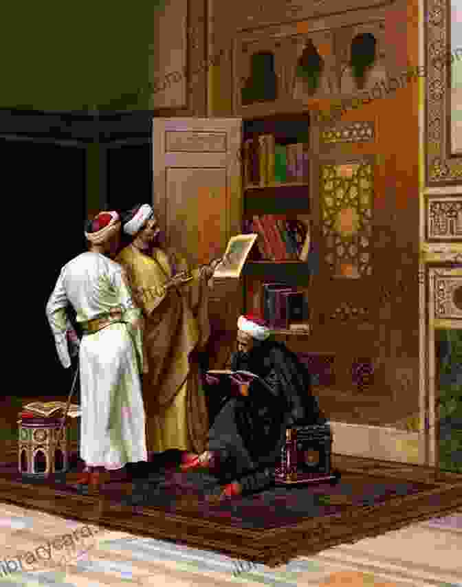 A Depiction Of The Islamic Renaissance, With Scholars And Artists Working In A Vibrant And Intellectually Stimulating Environment One Followed By An Eternity Of Zeros (Islamic Renaissance Series)