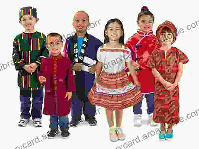 A Group Of Children Wearing Traditional Costumes From Different Cultures, Showcasing The Diversity And Beauty Of Global Heritage. Children Dress Awesome : Pictures Of Small Kids In Traditional Cultural Costumes