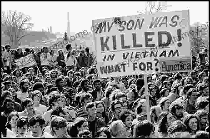 A Group Of Protesters Gathered In Opposition To The Vietnam War Dreams Vietnam (Four On War Postwar)