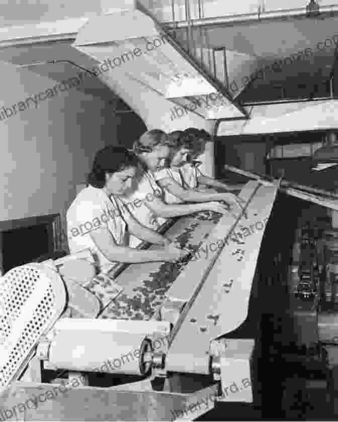 A Group Of Women Working In A Factory During The 1940s. Rich History: Railroad Cars Yards Workers: Vibrant Images Of American Life From The 1940s