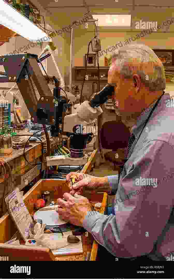 A Jeweler Working At A Workbench Inside The Mind Of A Jewelry Designer