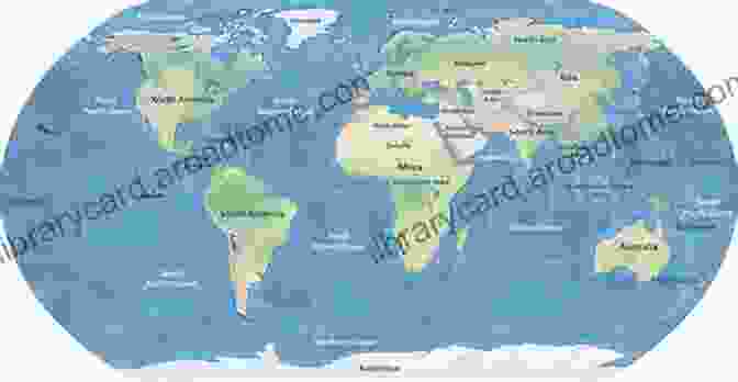 A Map Of The Earth Showing The Continents And Oceans The Origin Of Continents And Oceans (Dover Earth Science)