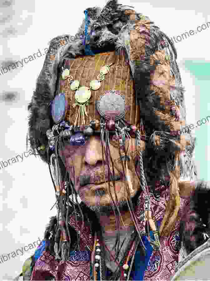 A Portrait Of A Shaman In Traditional Attire, Gazing Into A Dreamlike Vision Courageous Dreaming: How Shamans Dream The World Into Being