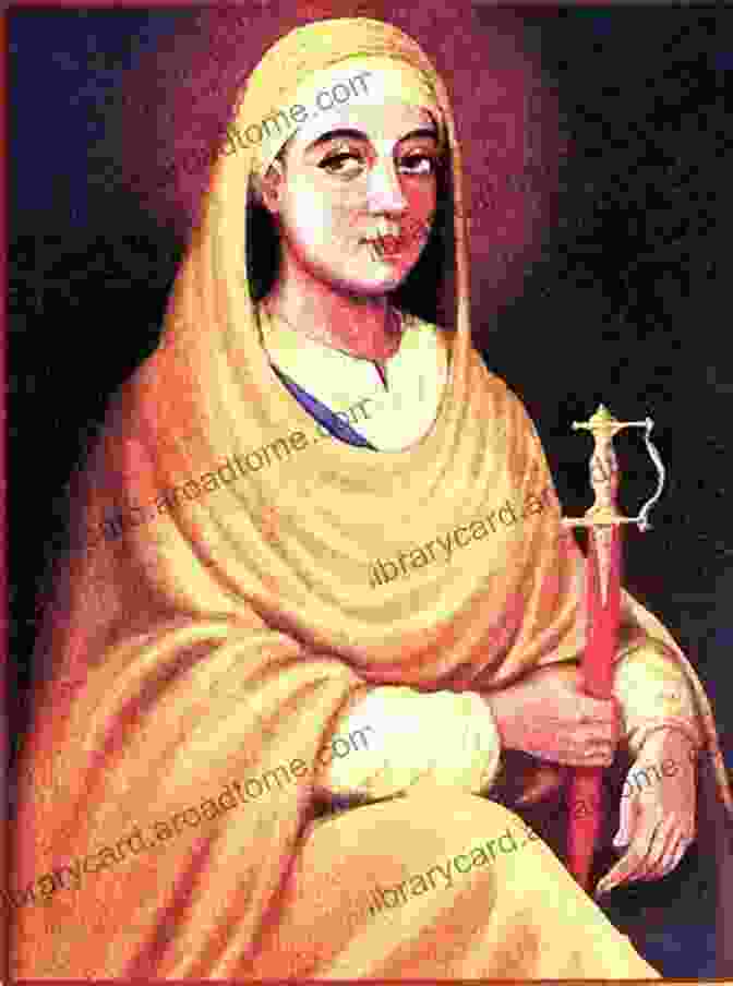 A Portrait Of Mata Sahib Kaur, A Courageous Sikh Woman Twenty One Noble And Brave Sikh Women