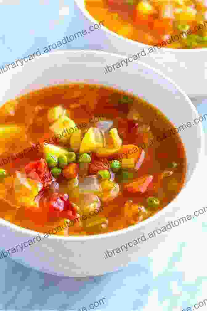 A Steaming Bowl Of Hearty Soup Made With Fresh Vegetables And Herbs Cade Shade Old Fashion Recipes Home Remedies More