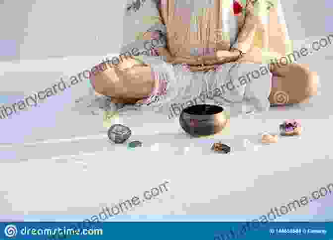 A Woman Meditating In A Peaceful Setting, Surrounded By Crystals And Candles Keys To Perception: A Practical Guide To Psychic Development