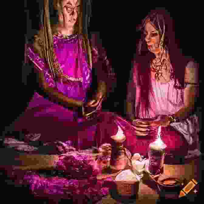 A Woman Performing A Wiccan Ritual For Prosperity The Wicca Way For Prosperity And Wealth A Practical Guide (The Practical Wicca 3)