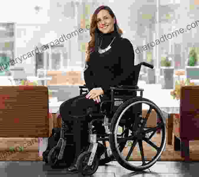 A Woman With Multiple Sclerosis Sits In A Wheelchair, Smiling And Looking Determined. Stumbled Standing: From Diagnosis To Acceptance A Woman S Journey With Multiple Sclerosis