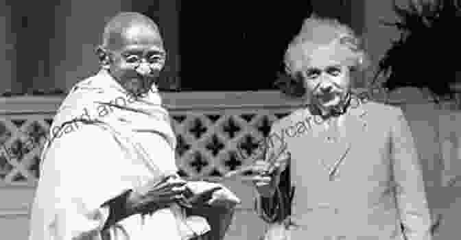 Albert Einstein And Mahatma Gandhi Sitting Together On A Bench, Talking And Laughing. Carl Rogers And Paul Tillich In Dialogue:: A Mere Mortal Explores An Interaction Between Two Giants