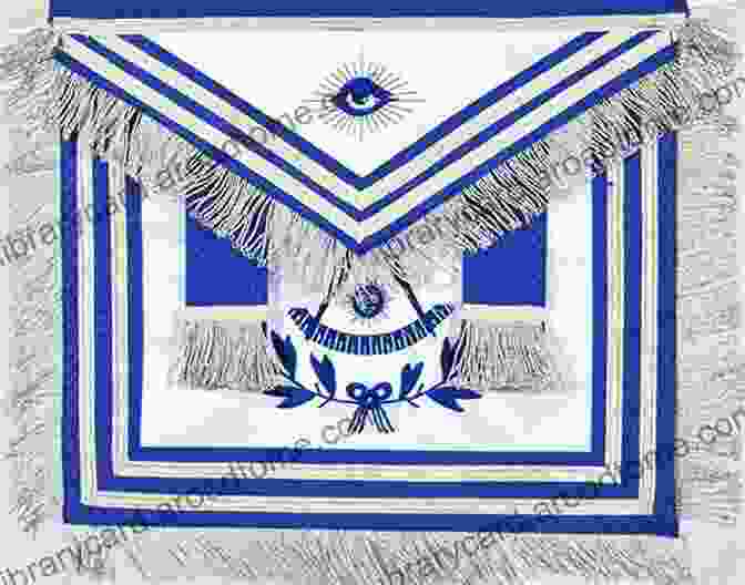 An Image Of A Mason Apron, Richly Adorned With Intricate Embroidery And Masonic Symbols The Doorway Of Freemasonry The Mason S Apron: Foundations Of Freemasonry