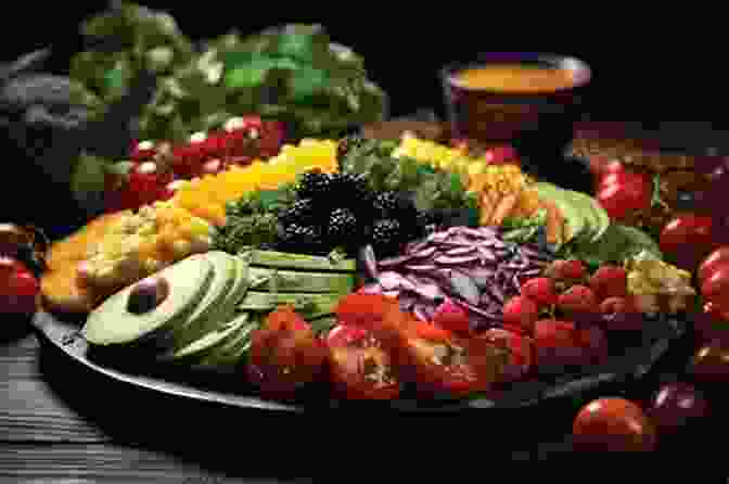 An Image Of A Vibrant And Colorful Salad, Showcasing The Variety Of Fruits And Vegetables Recommended In The Autoimmune Disease Anti Inflammatory Diet Autoimmune Disease Anti Inflammatory Diet: 30 Healthy Anti Inflammatory Recipes To Eat Well Every Day And Improve Health Fast Without Feeling On A Diet