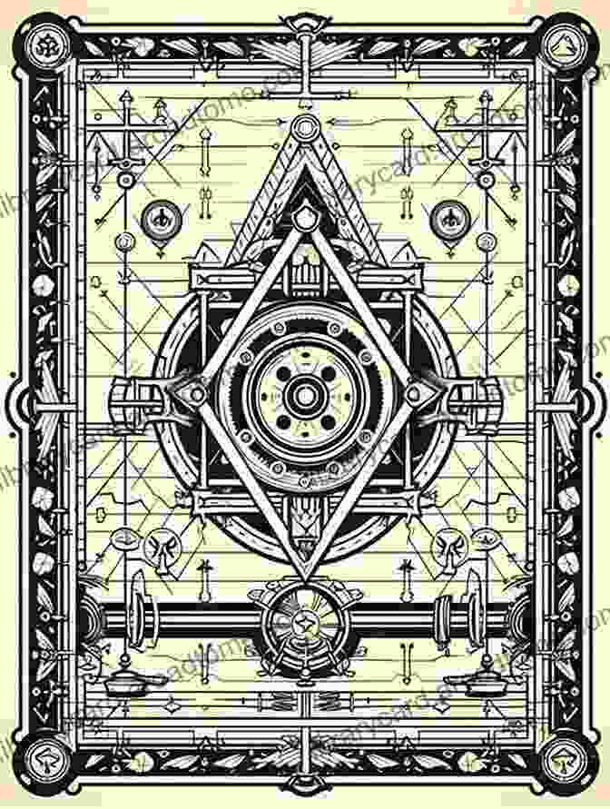 An Image Showcasing Masonic Symbolism, With Intricate Geometric Patterns And Enigmatic Symbols The Arcana Of Freemasonry: A History Of Masonic Symbolism (Dover Occult)