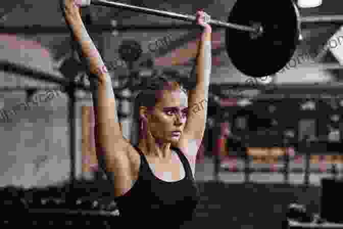 Confident Woman Lifting Weights In A Gym Get Strong For Women: Lift Heavy Train Hard See Results