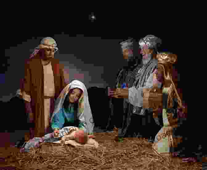 Depiction Of The Birth Of Jesus In A Humble Manger Life And Times Of Jesus The Messiah