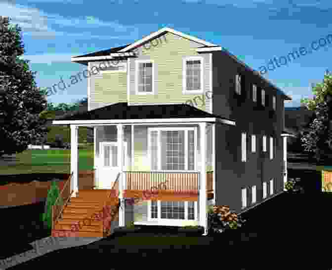 Duplex Home Design For Narrow Lot With Back To Back Units Duplex Home Design For Corner Land 4 Bedroom Narrow Lot Dual Family Design: Full Architectural Concept Home Plans Includes Detailed Floor Plan And Elevation (Duplex Designs Floor Plans 2031)