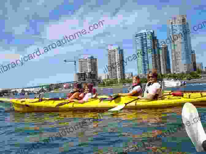 Family Kayaking On False Creek, Offering Scenic Views Of The City Skyline Granville Island ABC: A Family Adventure