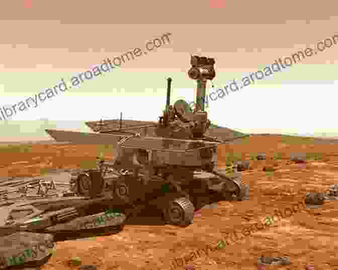 Illustration Of A Mars Rover Exploring The Martian Surface Illustrated Mars Is My Destination