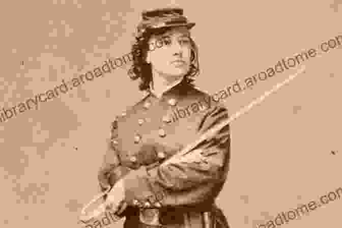 Illustration Of A Woman In Disguise Spying On Confederate Soldiers The Spy Of The Rebellion: True History Of The Spy System Of The United States Army During The Civil War