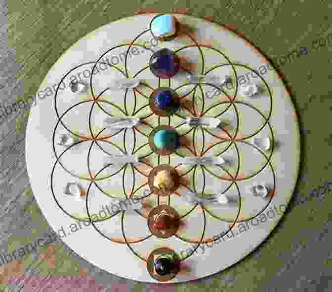 Image Of A Crystal Grid With Various Crystals Placed On It Crystals And Gemstones For Kids And Teens: A Beginner S Guide To The Healing And Self Care Magic Of Crystals Gems And Stones Including Chakra And Zodiac / Astrology Crystals With Their Meanings