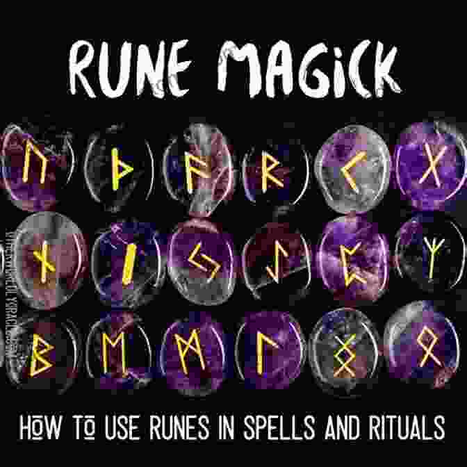 Image Of A Person Using Runes For Self Discovery And Healing Witch Runes How To Make And Interpret