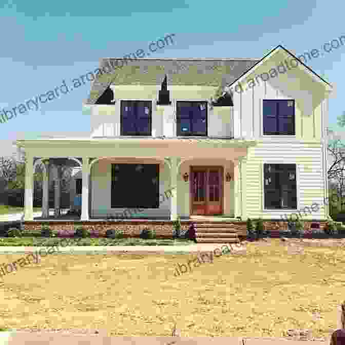 Image Of The Duplex Farmhouse With White Clapboard Siding And A Wrap Around Porch Country Style Duplex Design 248DU Farmhouse : Full Architectural Concept Home Plans Includes Detailed Floor Plan And Elevation Plans (Duplex Designs Floor Plans 2482)