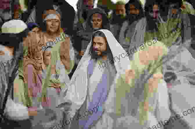 Jesus Entering Jerusalem Amidst Adoring Crowds Life And Times Of Jesus The Messiah