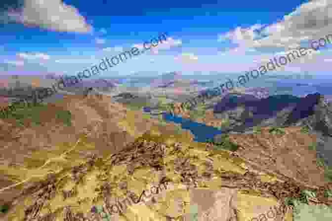 Panoramic View From The Summit Of Mount Snowdon Snowdonia: 30 Low Level And Easy Walks North: Snowdon The Ogwen And Conwy Valleys And The Coast (British Walking)