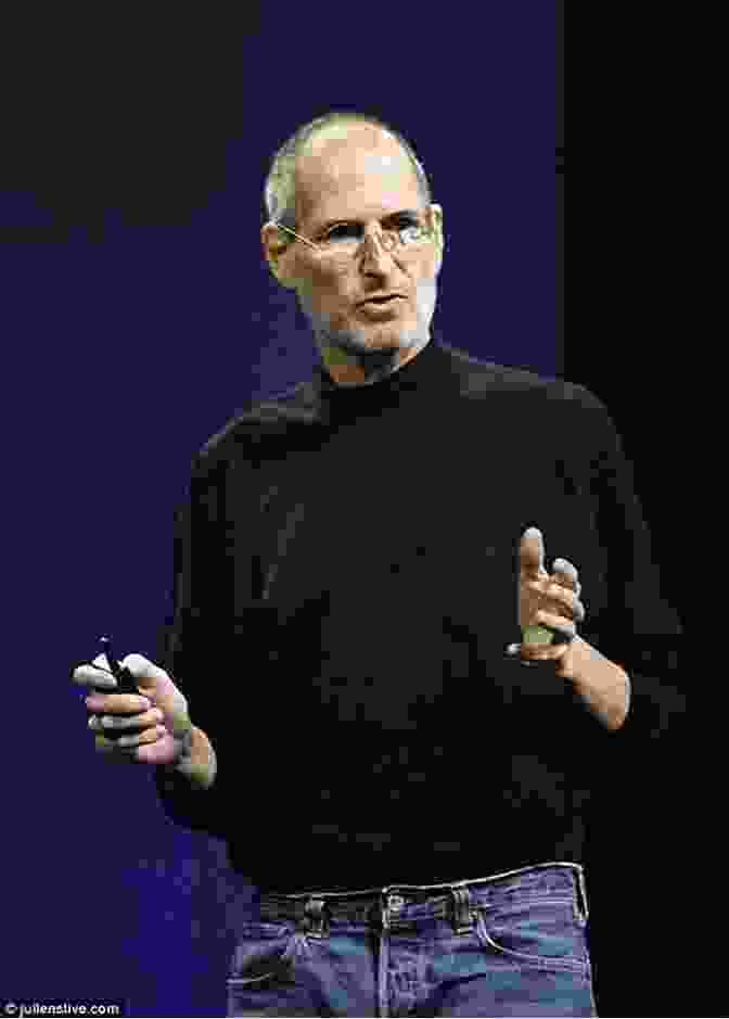 Steve Jobs, Founder Of Apple Inc., Smiling And Wearing A Black Turtleneck And Jeans. Options: The Secret Life Of Steve Jobs