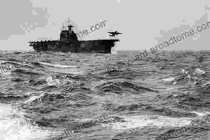 The USS Hornet Steams Through The Ocean. A Ship To Remember: The Saga Of The Hornet