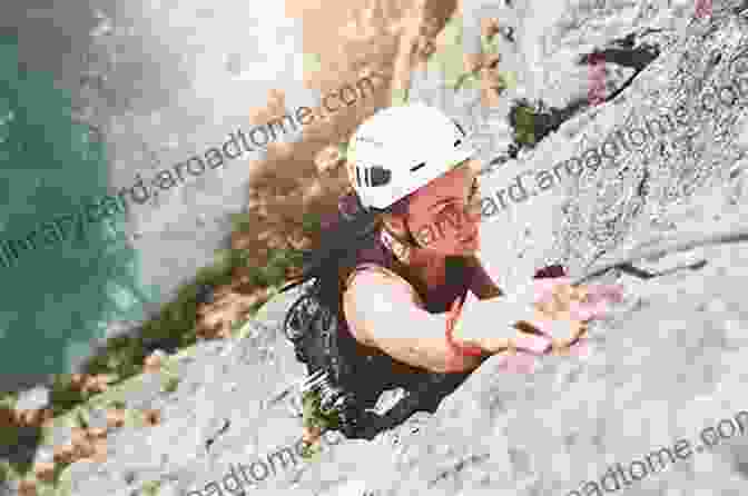 Trisha Raynes Scaling A Rock Face, With A Determined Expression On Her Face. Come To The Edge: A Memoir