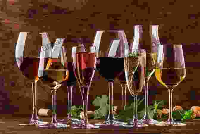 Wine Glasses Filled With Different Wines, Each Exhibiting A Unique Color And Clarity Drinking Wine Is Simple: A Beginners Guide To Wine Appreciation