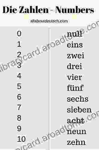 My very first German of numbers: Let s get counting in English and German