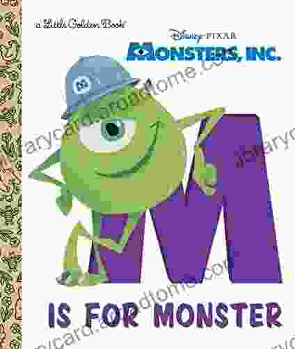 M Is For Monster (Disney/Pixar Monsters Inc ) (Little Golden Book)